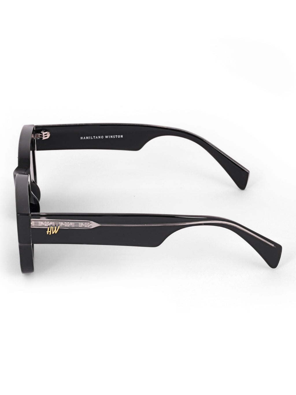 Black wayfarer mens sunglasses