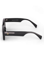 Black wayfarer mens sunglasses