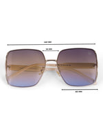 Womens square sunglasses