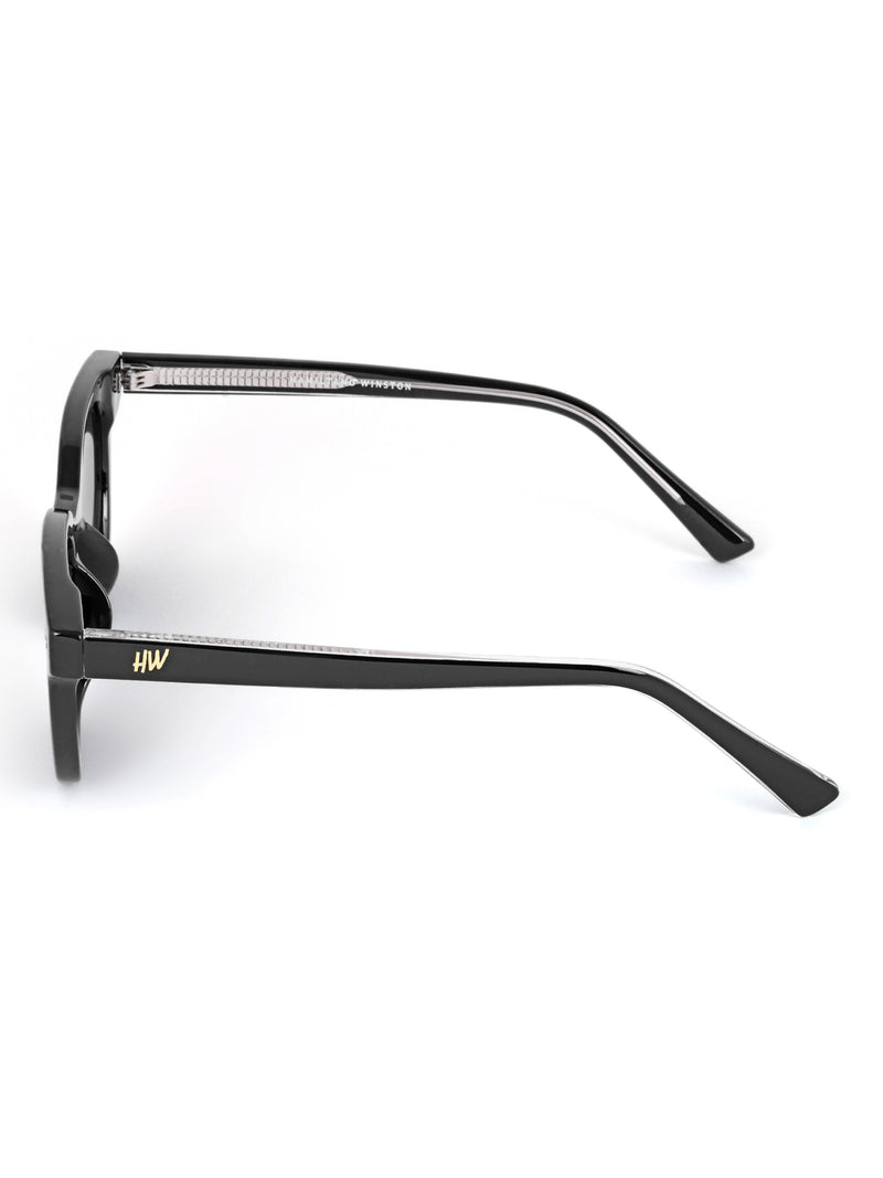 Black womens wayfarer sunglasses