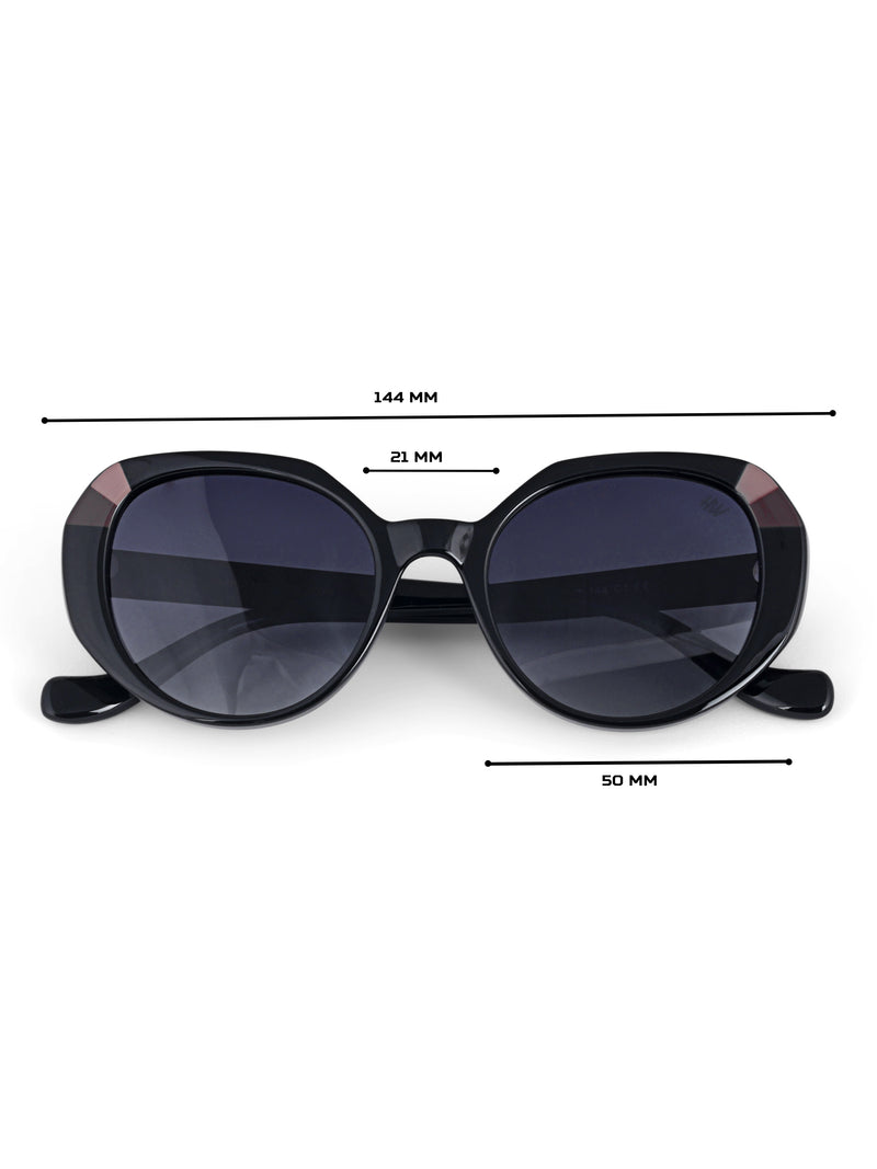 Oval womens sunglasses