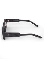 Matt black mens wayfarer mens sunglasses