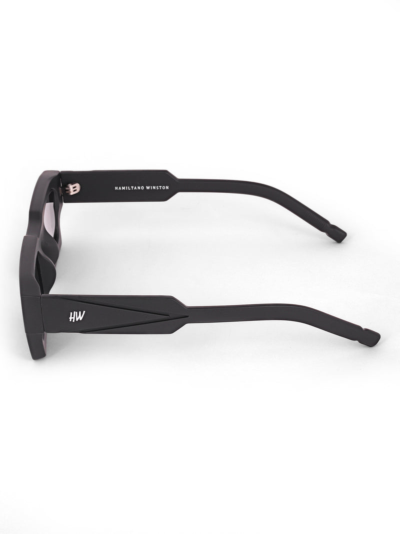 Matt black mens wayfarer mens sunglasses