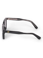 Black wayfarer mens sunglasses