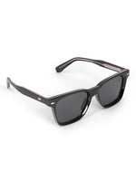 Black wayfarer mens sunglasses