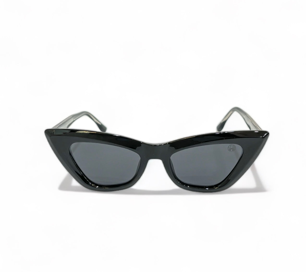 Women UV Protected Cat Eye Sunglasses Black