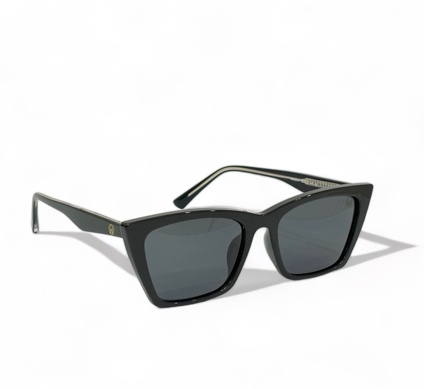 Women UV Protected Cat Eye Sunglasses Black