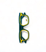 HW basic green wayfarer men's optical