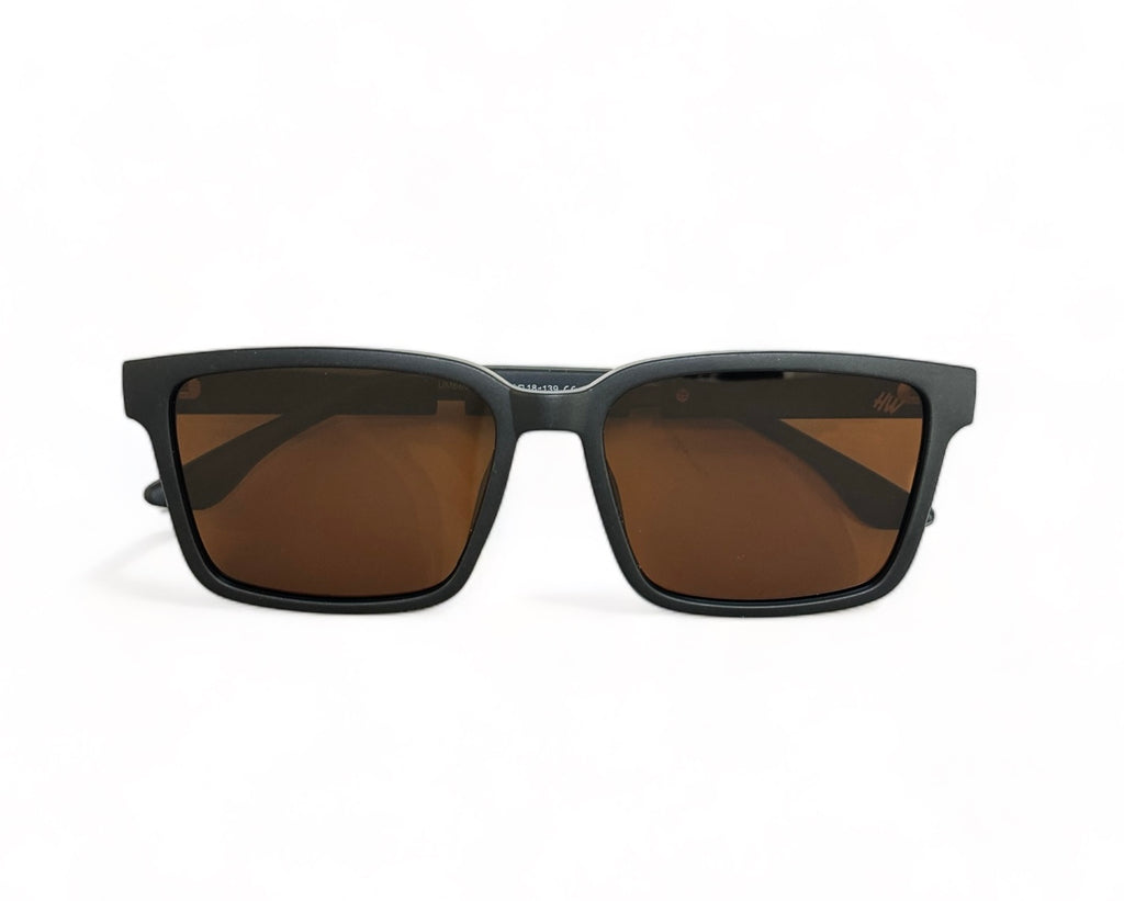 Men Wayfarer UV Protected Sunglasses Brown