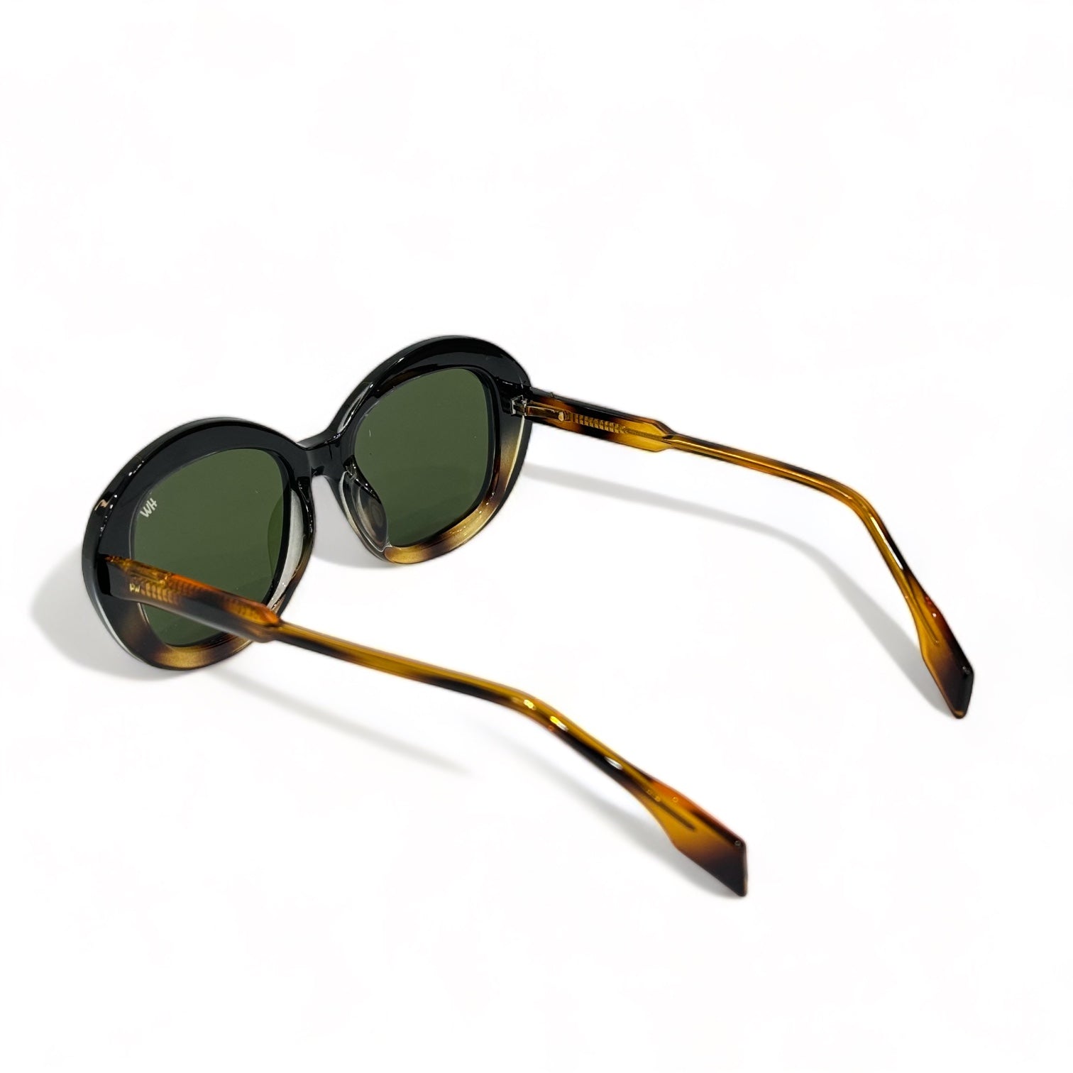 Women UV Protected Cat Eye Sunglasses Green