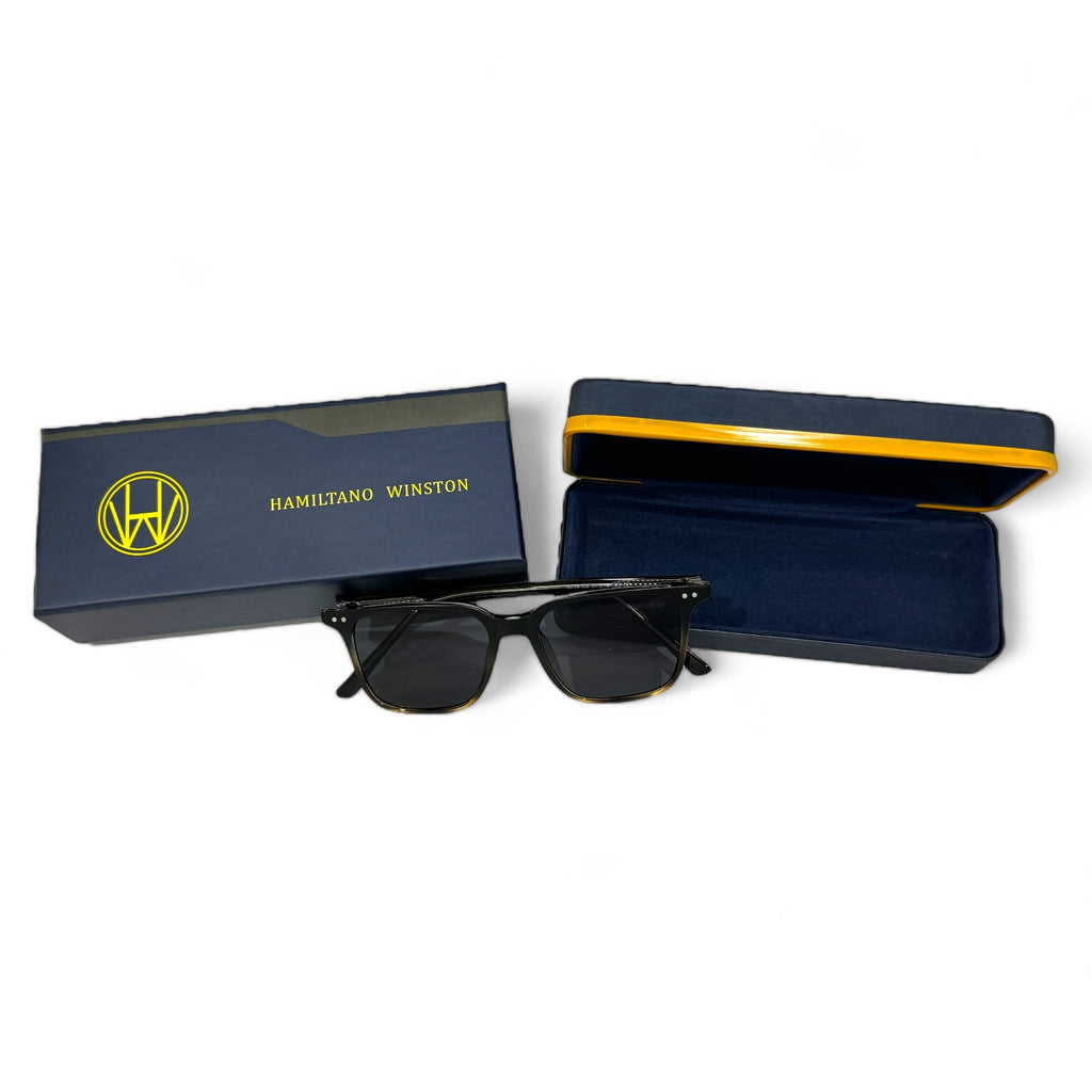 Men's Wayfarer UV Protected Sunglasses Black