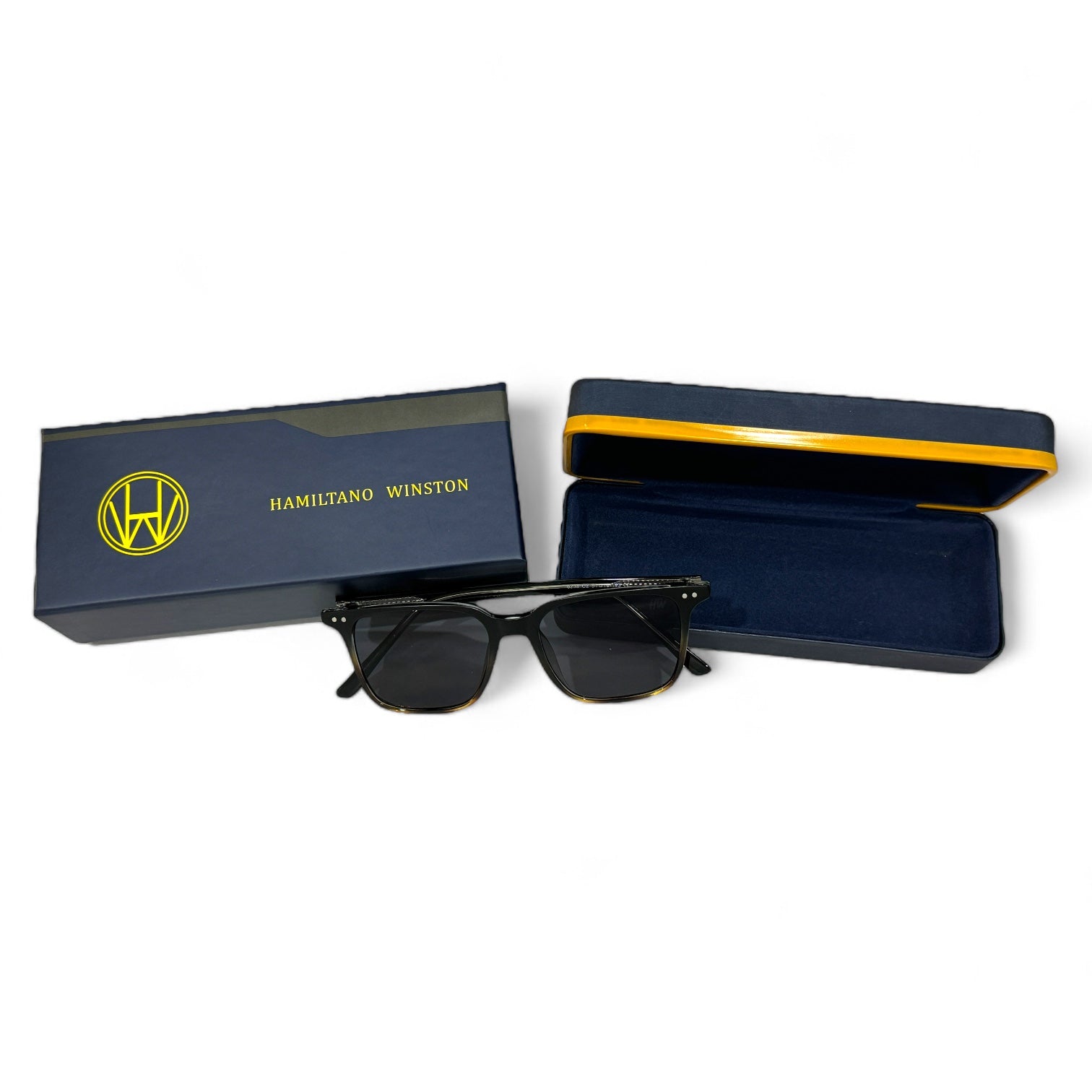 Men's Wayfarer UV Protected Sunglasses Black