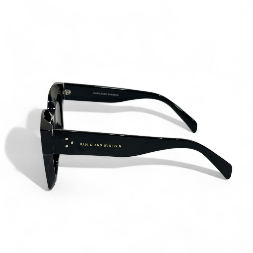 Oversize Square UV Protected Women Sunglasses Black
