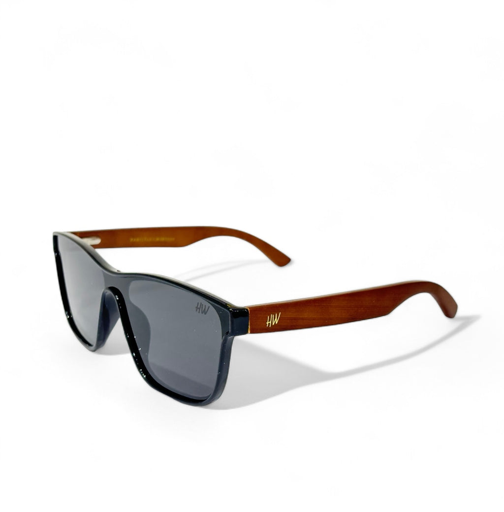 Men Wayfarer UV Protected Sunglasses Black