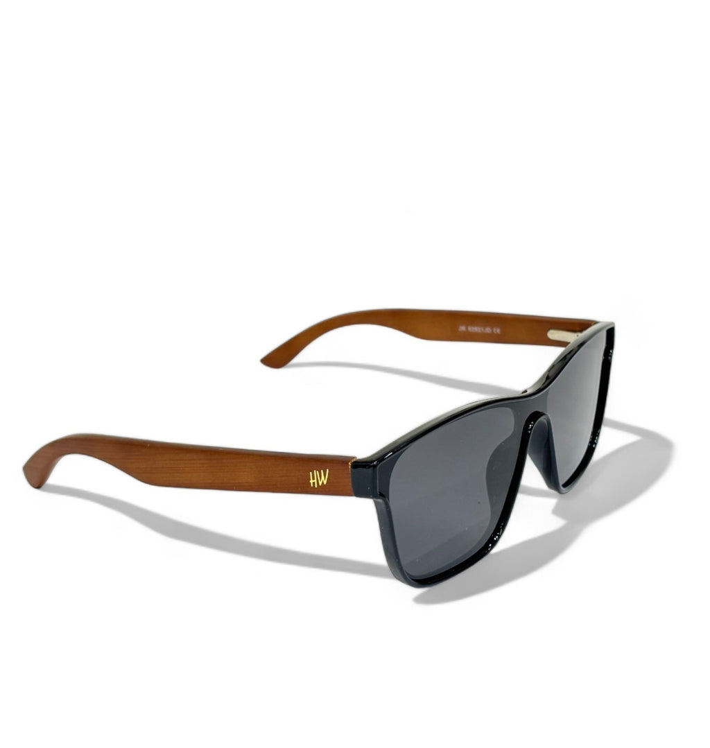 Men Wayfarer UV Protected Sunglasses Black