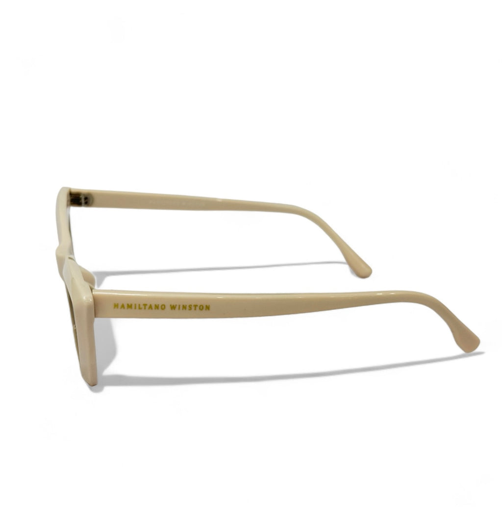 Women UV Protected Cat Eye Sunglasses White
