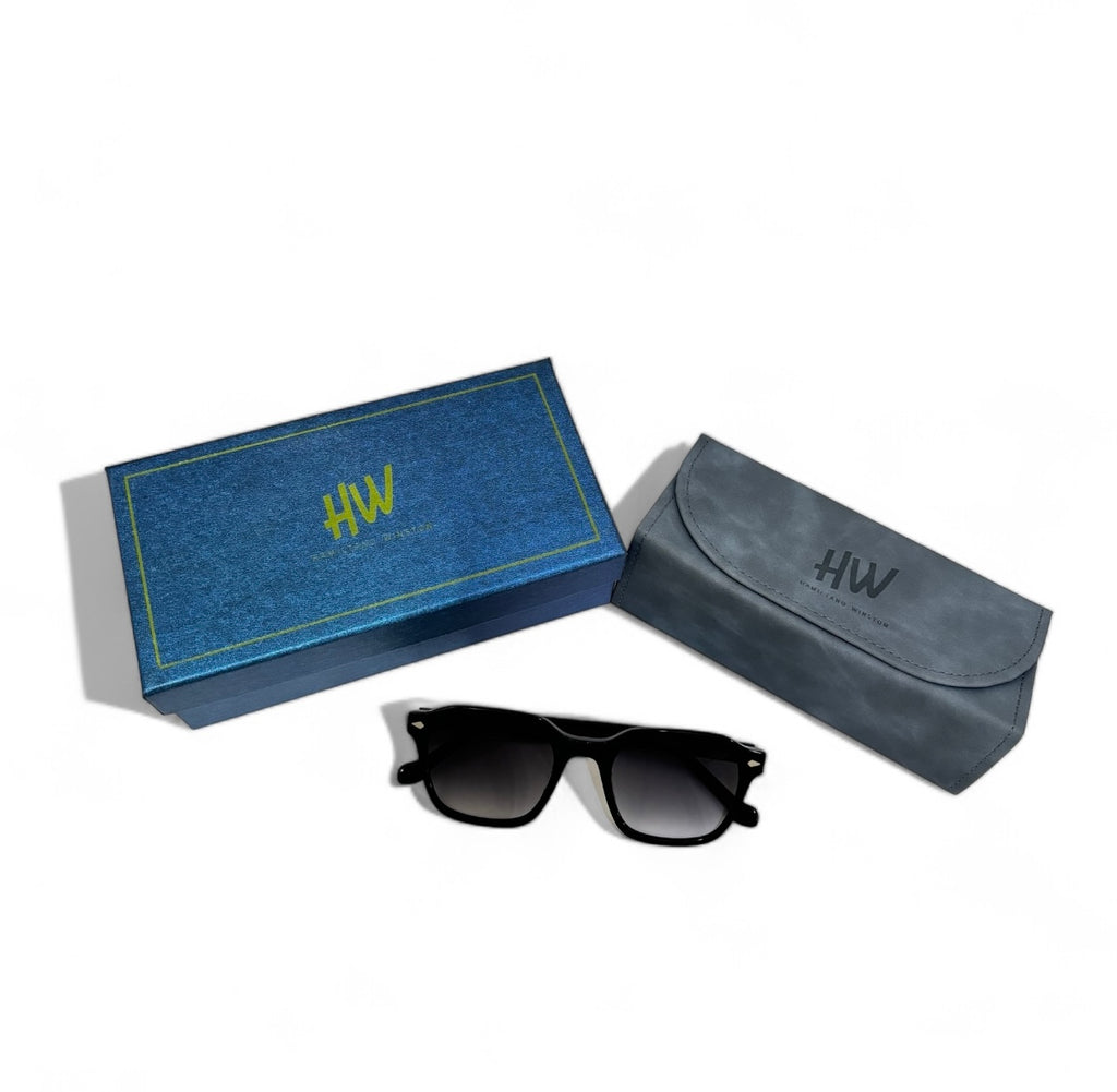 Men Wayfarer UV Protected Sunglasses Black