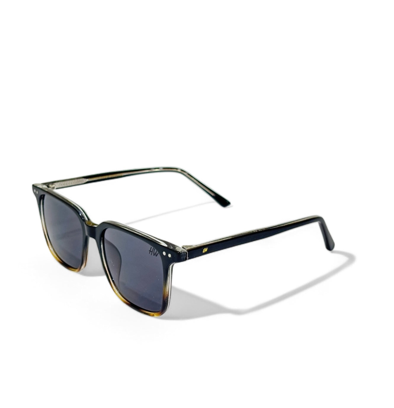 Men's Wayfarer UV Protected Sunglasses Black