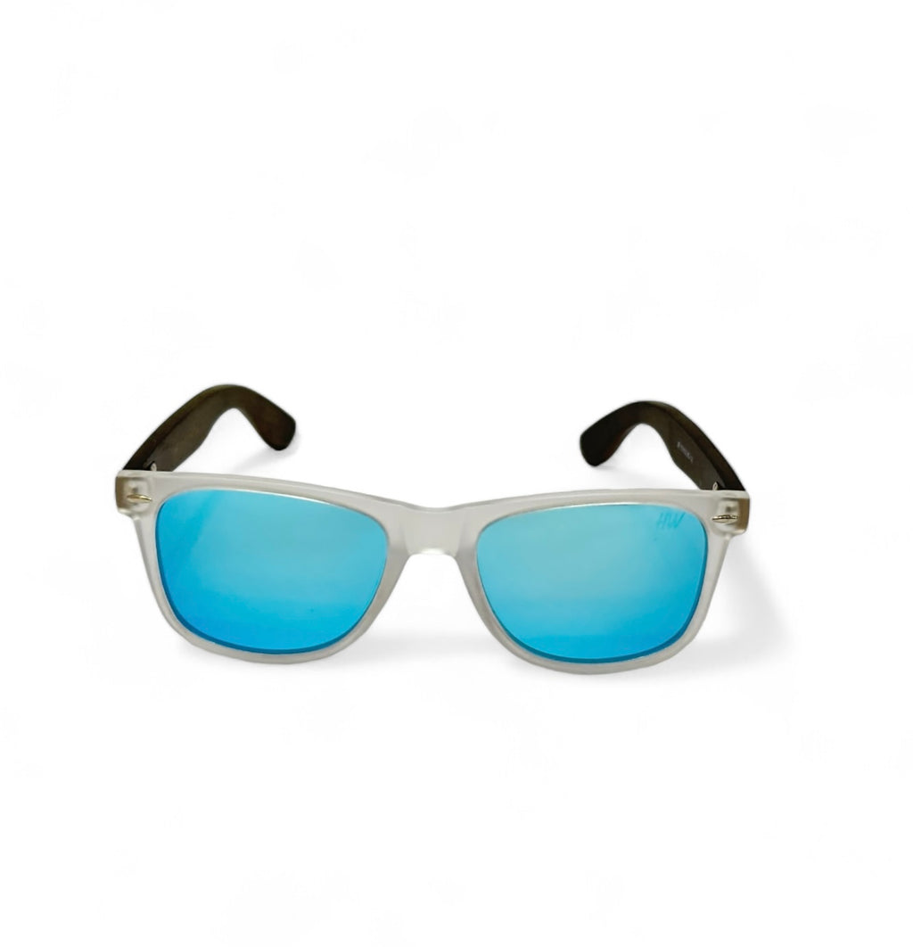 Men Wayfarer UV Protected Sunglasses Reflector  Blue