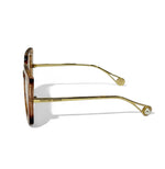 HW peach oversized womens optical