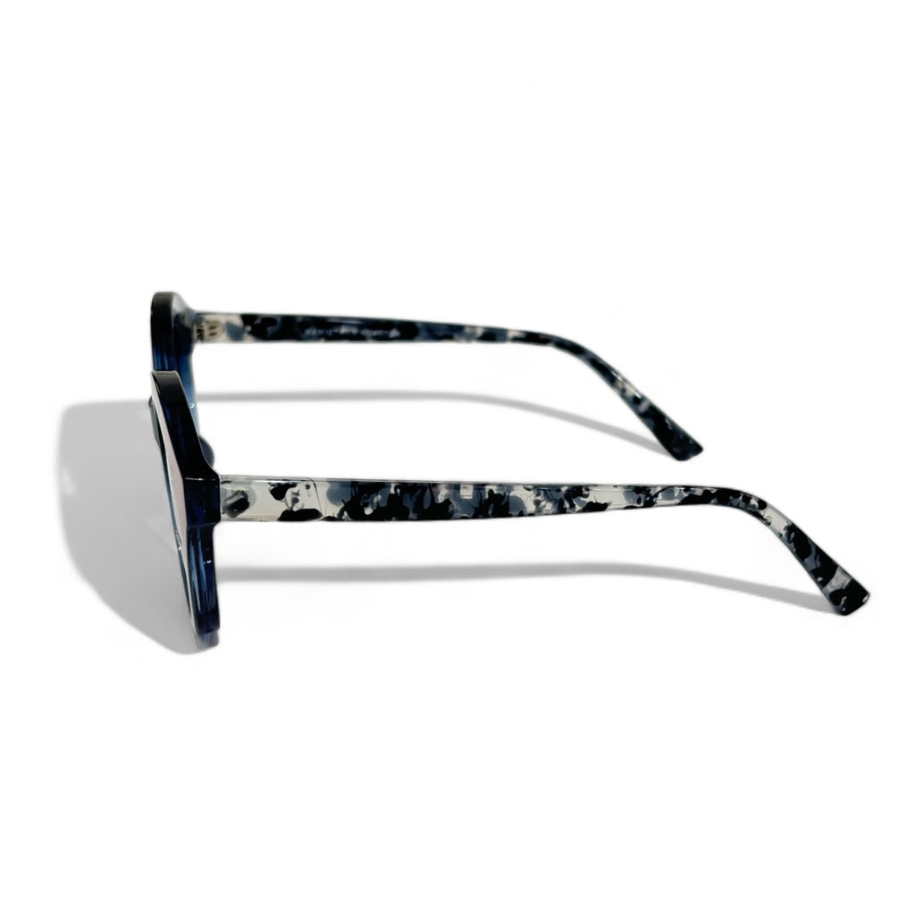 Women UV Protected Cat Eye Sunglasses Brown
