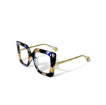 HW oversized womens flowered optical