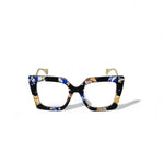 HW oversized womens flowered optical