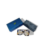 HW oversized womens flowered optical