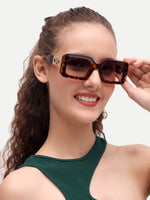 Leopard wafarer sunlasses