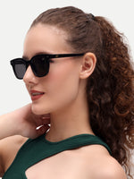 Black womens wayfarer sunglasses