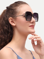 Womens oversize square sunglasses