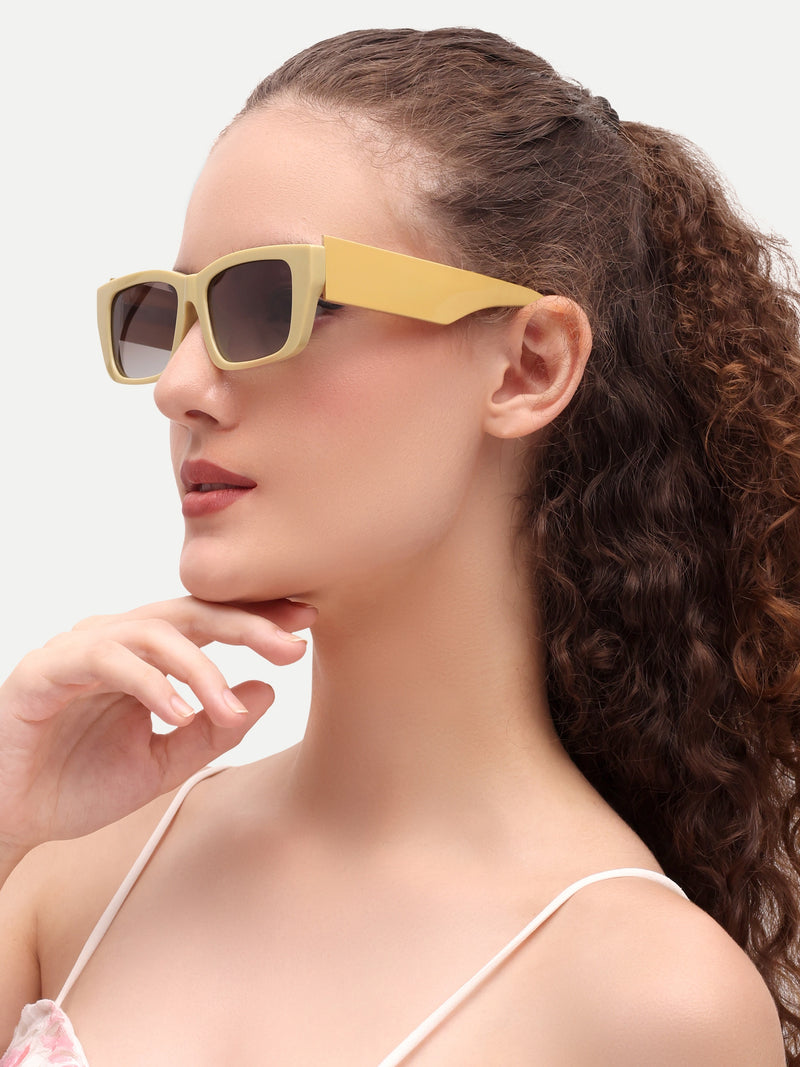 Yellow funky sunglasses