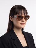 Winston Nocturne Mouve Cateye Women Sunglasses
