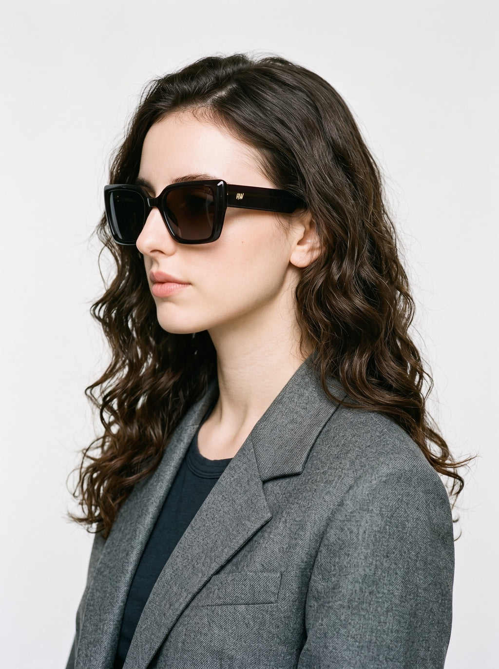 Imperium Shaded Black Square Women Sunglasses