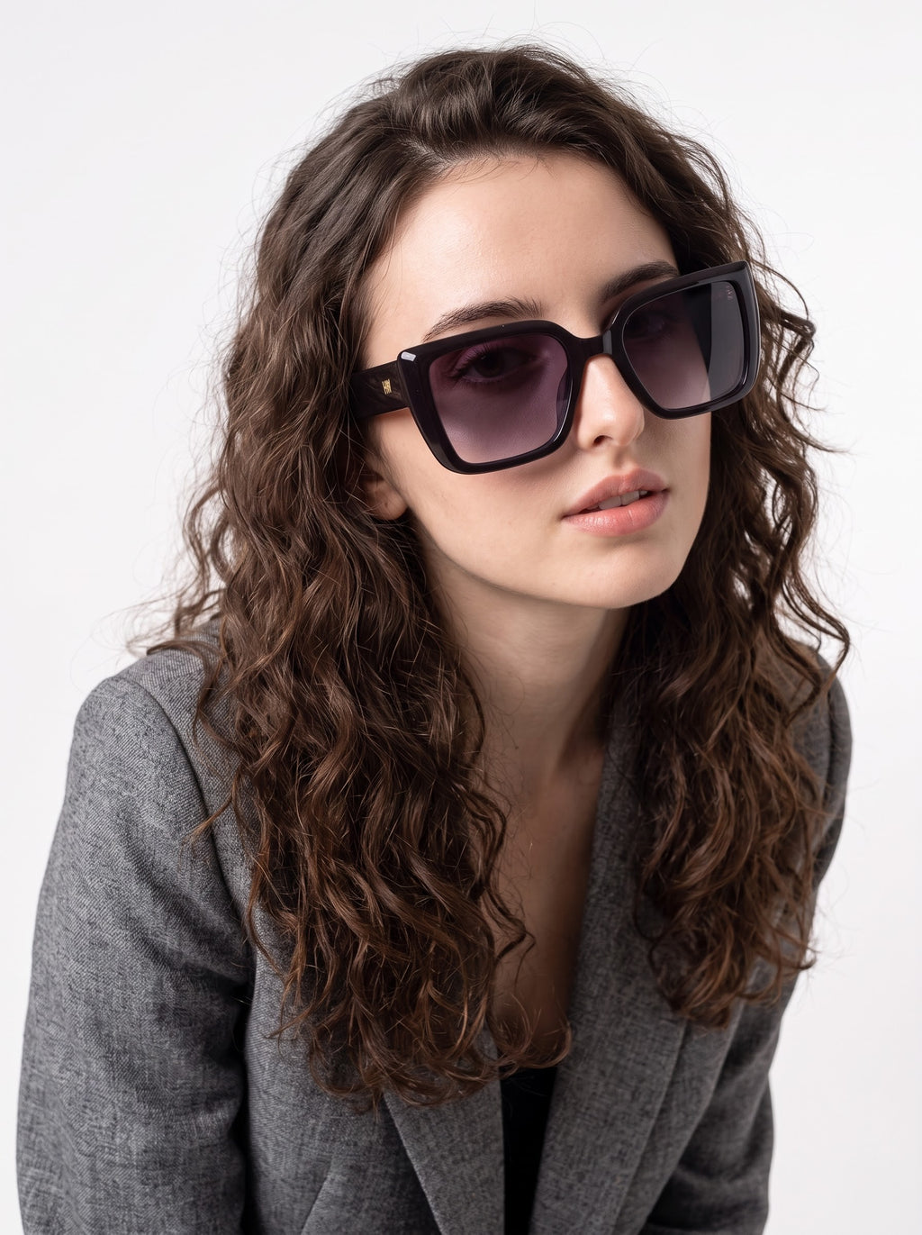 Imperium Shaded Black Square Women Sunglasses