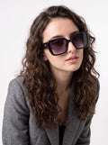Imperium Shaded Black Square Women Sunglasses
