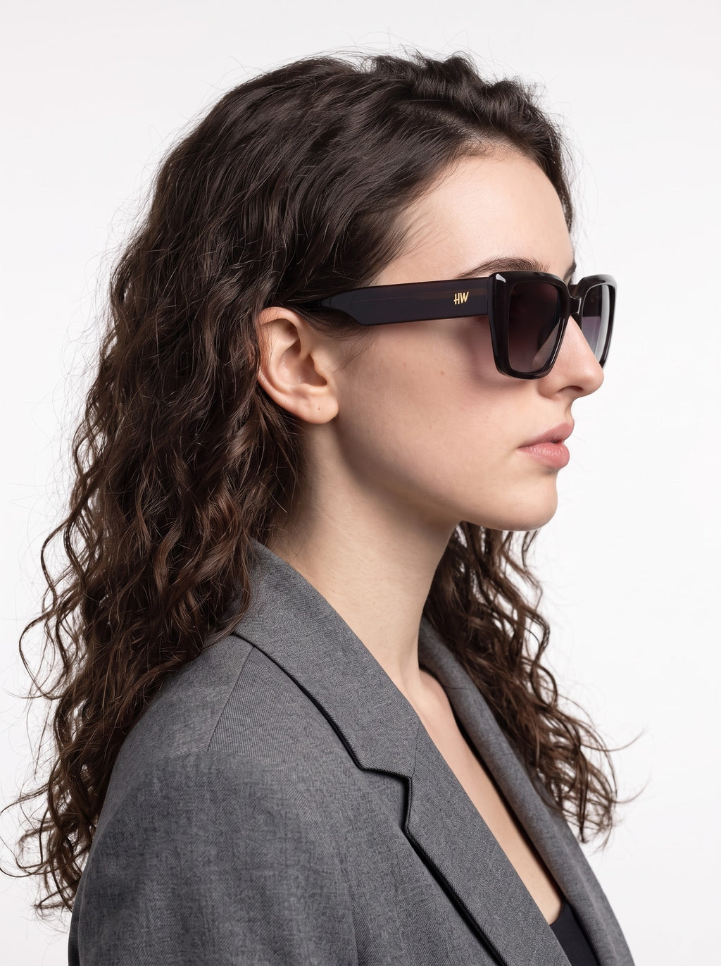 Imperium Shaded Black Square Women Sunglasses