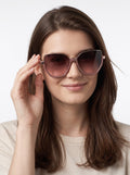 Lady Cateye Pink Sturdy Frame Women Sunglasses