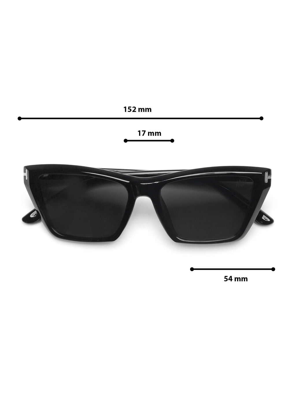 Catty Black Women Sunglasses