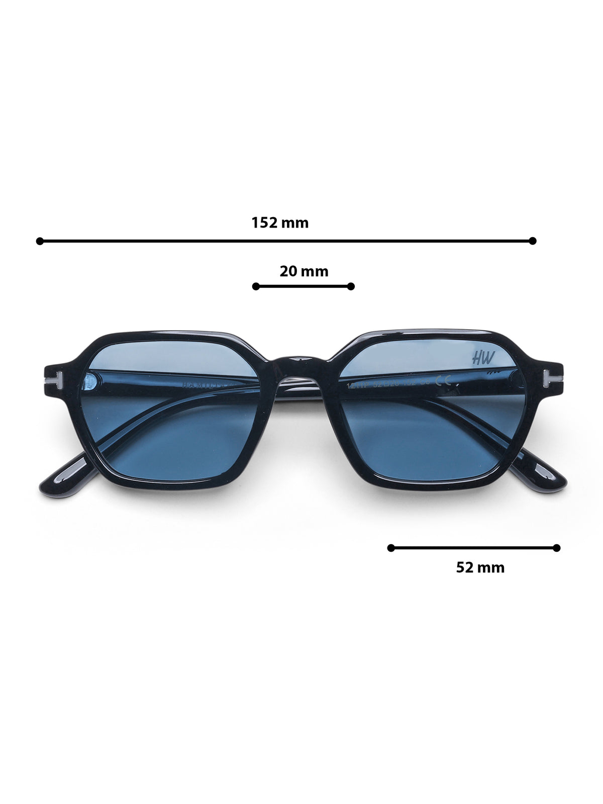 Galaxy Blue Uv-Protected Men Sunglasses