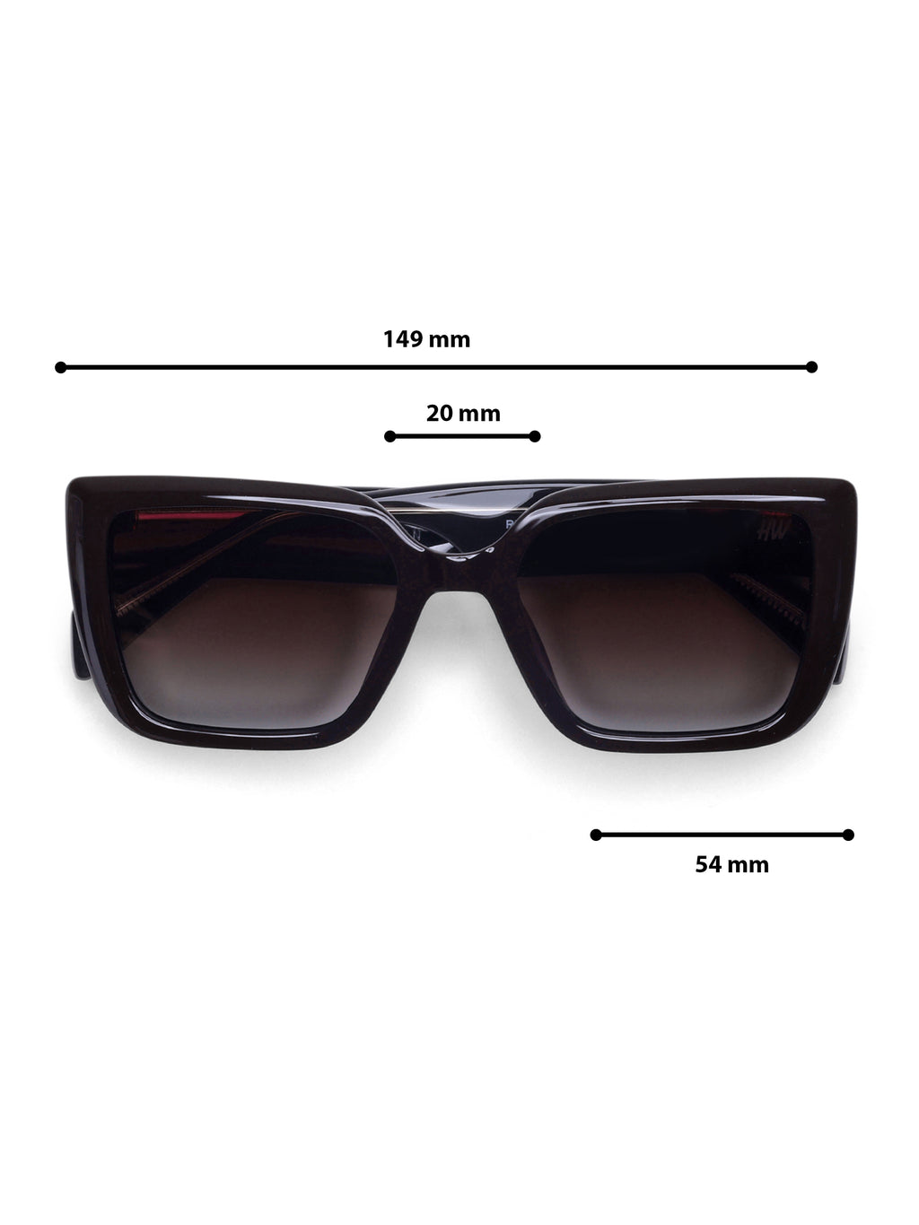 Imperium Shaded Black Square Women Sunglasses