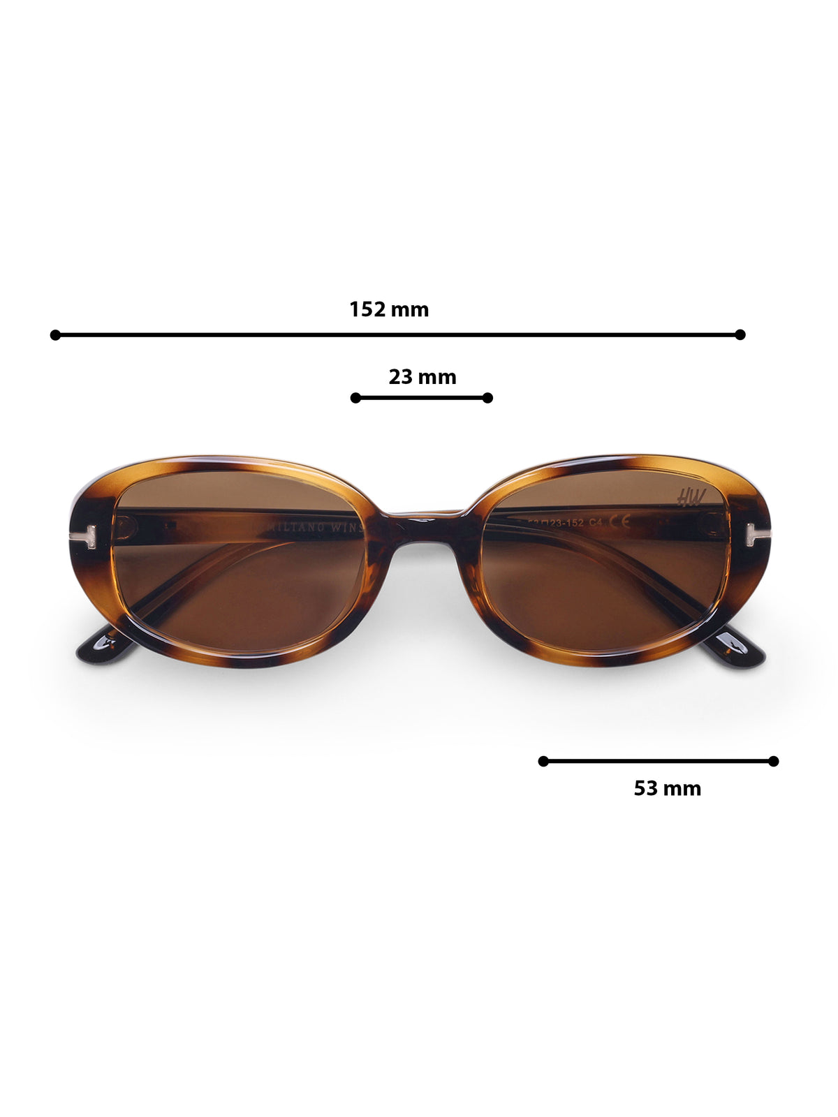 Trending Oval Brown Women Sunglasses