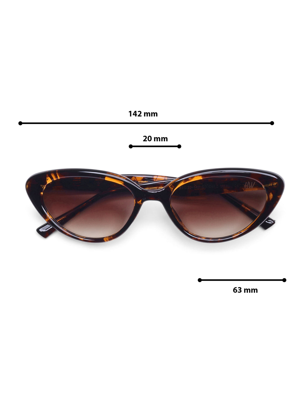 Catty Leopard Brown Women Sunglasses