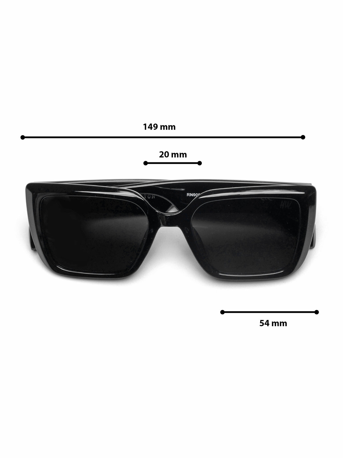 Imperium Gold Black Women Sunglasses